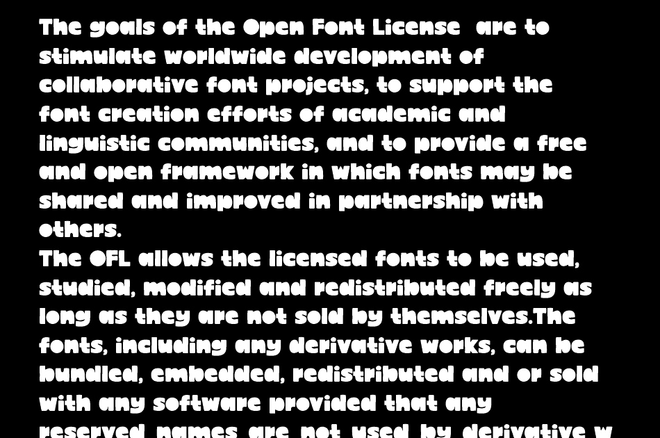 Heavin Stalyn font 1