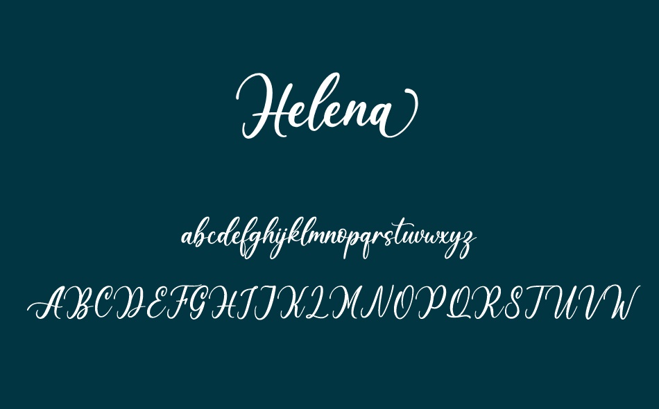 Helena font