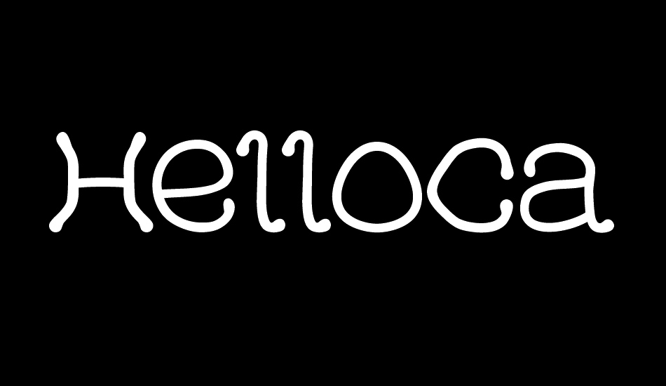 HelloCat font big