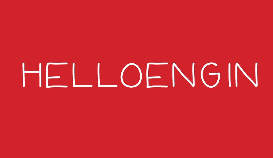 HelloEngineer font big