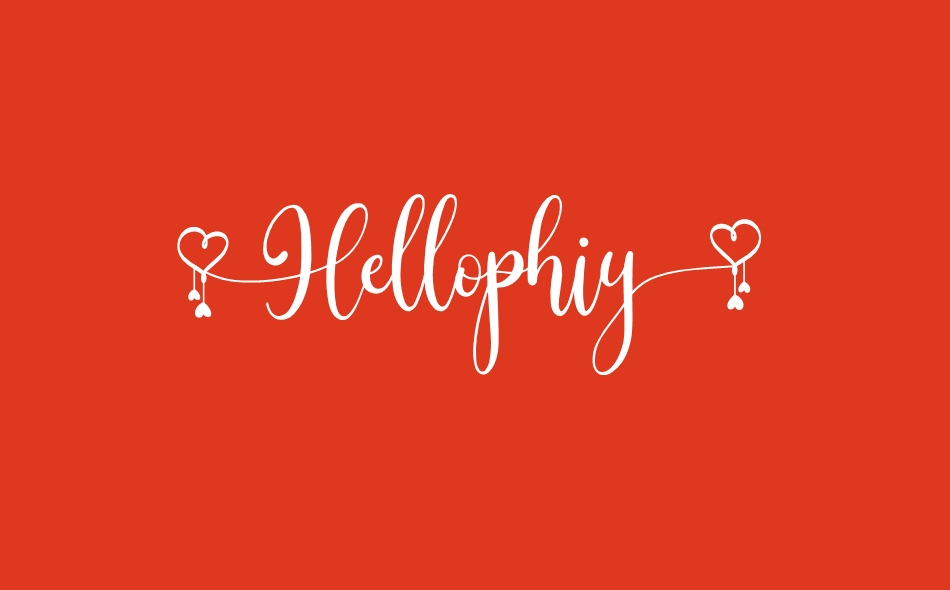 Hellophiy font big