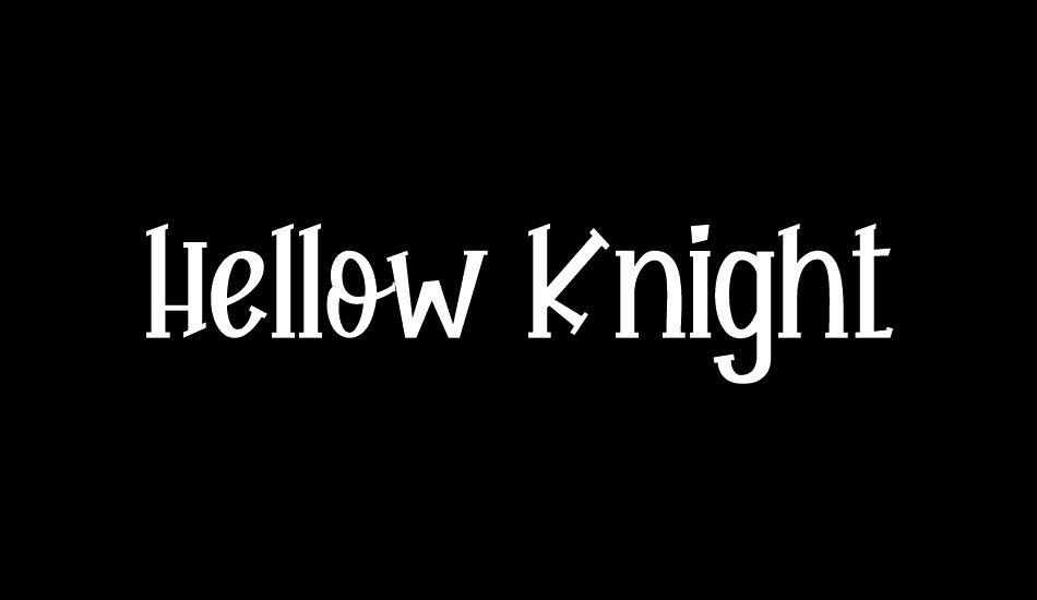 Hellow Knight font big