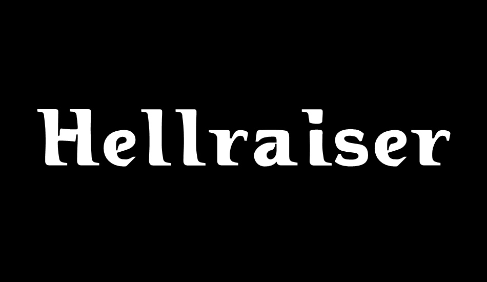 Hellraiser 3 font big