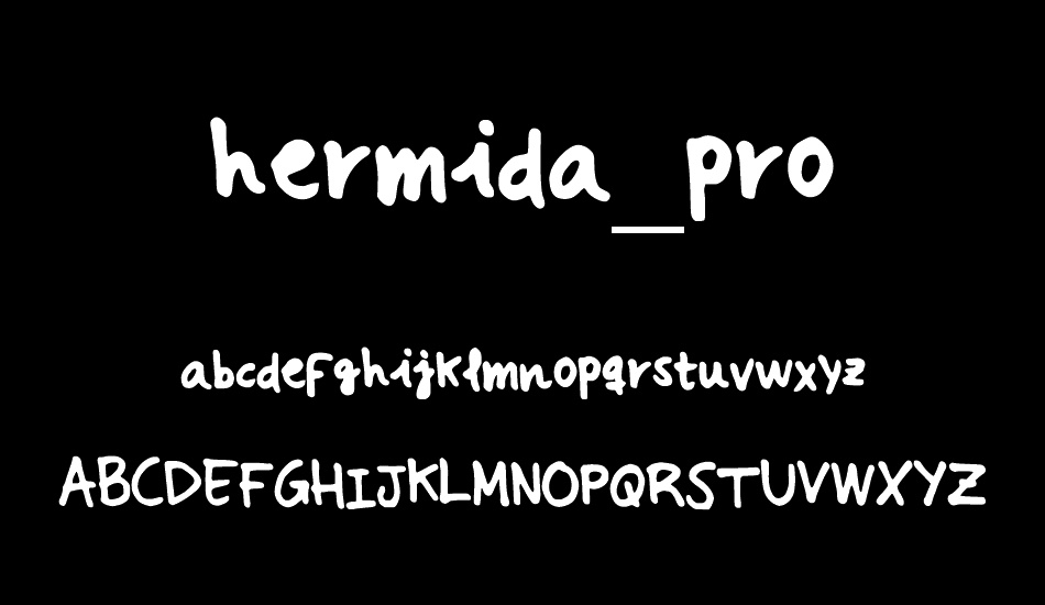 hermida_pro font