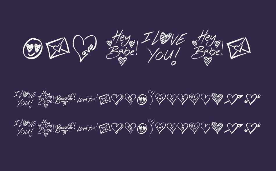 Hey Babe font