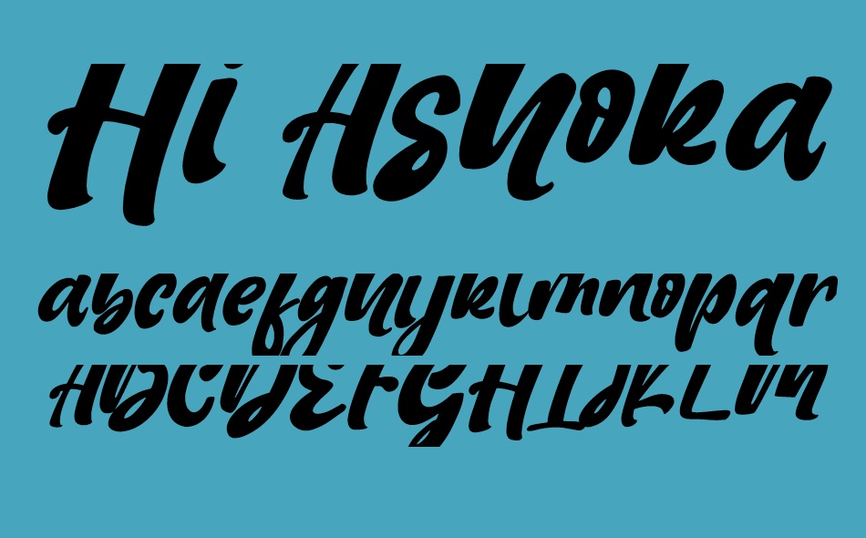 Hi Ashoka font