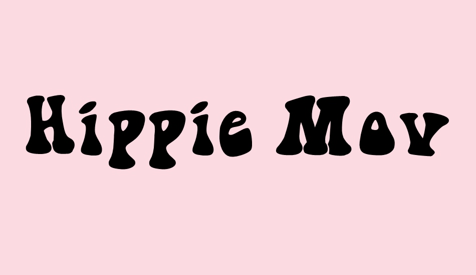 Hippie Movement font big