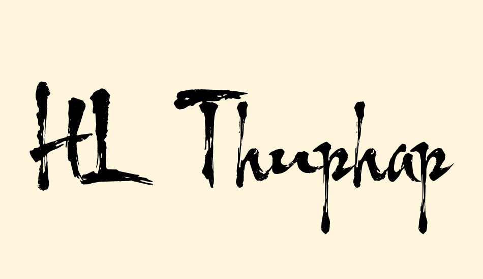 HL Thuphap 4BK font big