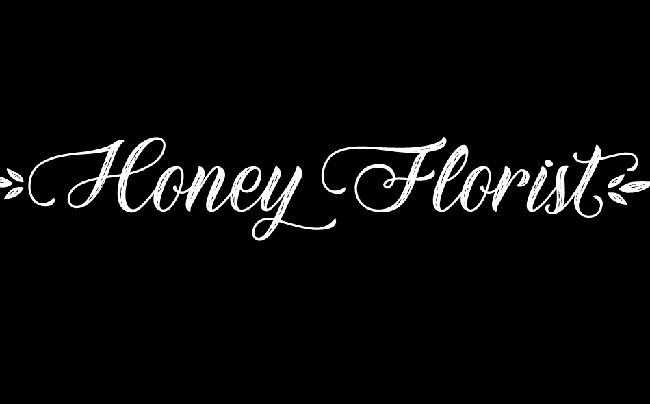 Honey Florist font big