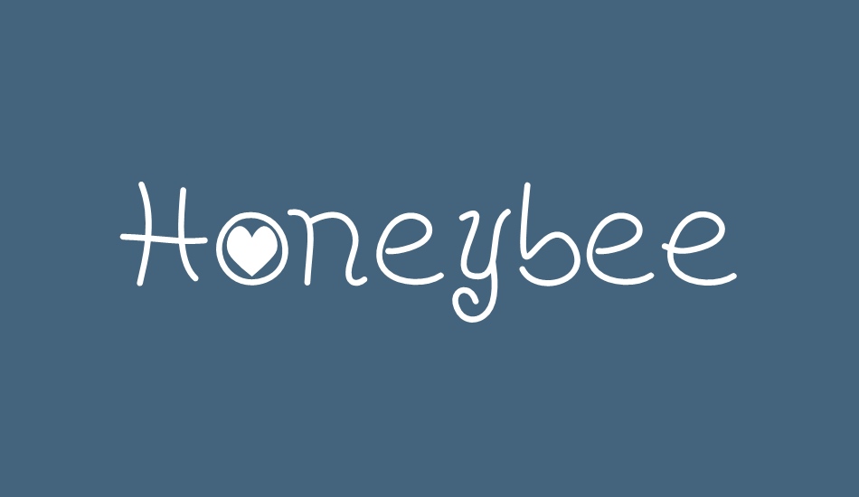 Honeybee font big