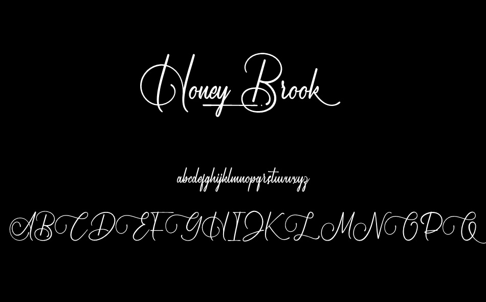 Honey Brook font