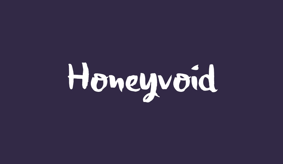 Honeyvoid DEMO font big