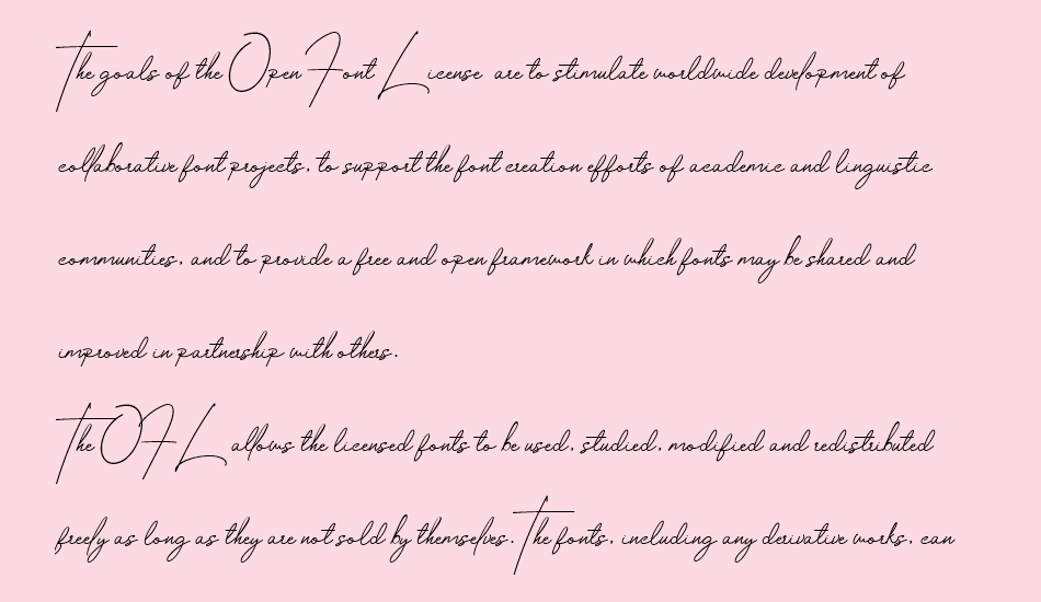 Housttely Signature font 1