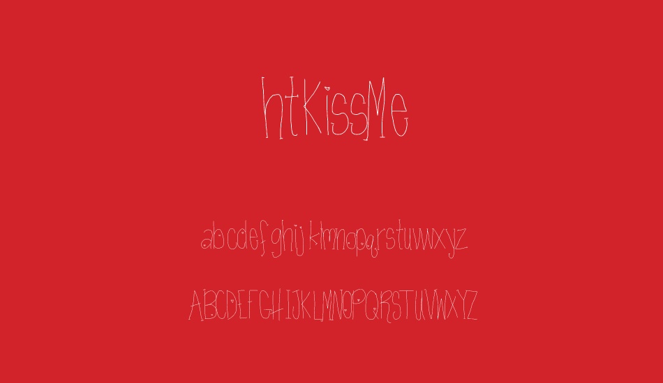 htKissMe font