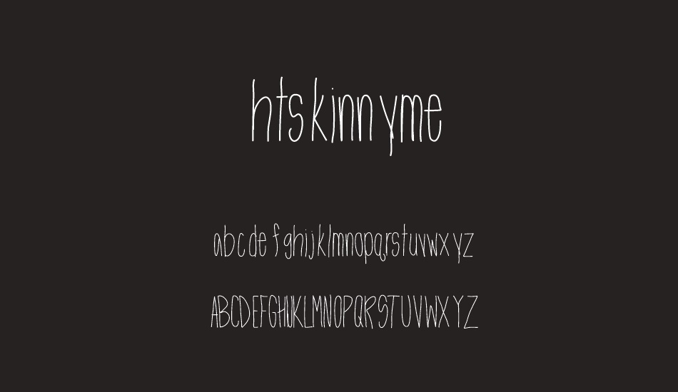 htskinnyme font