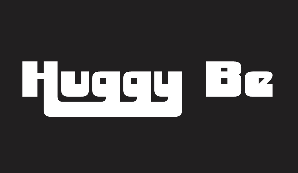 Huggy Bear font big