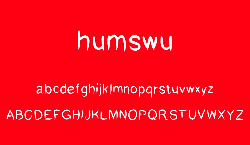 humswu font