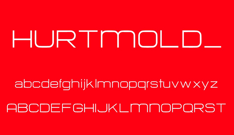 HURTMOLD_ font