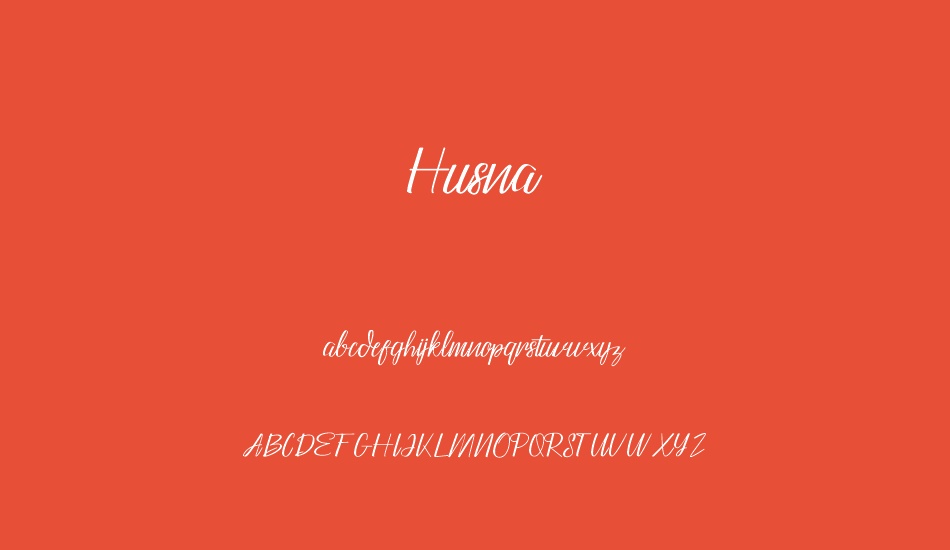 Husna font