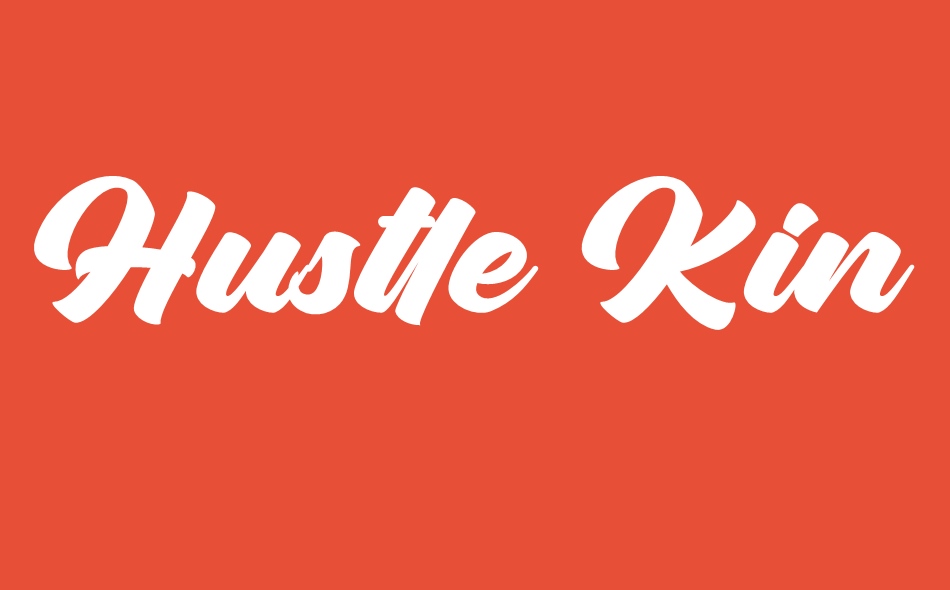 Hustle Kings font big