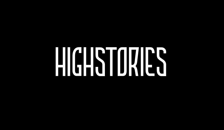 HIGHSTORIES Demo font big