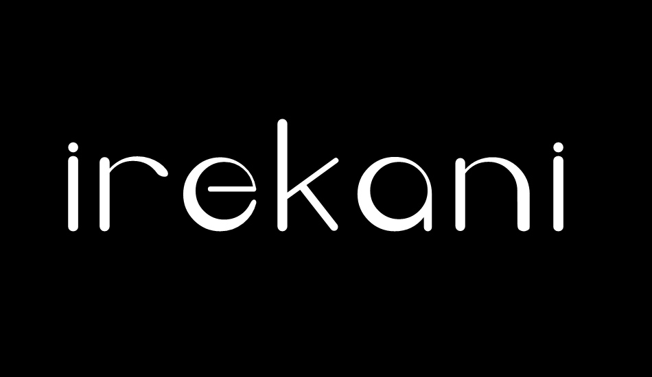 irekani font big