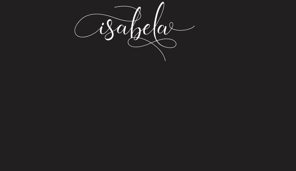 isabela font big