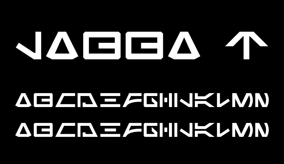 Jabba the Font font