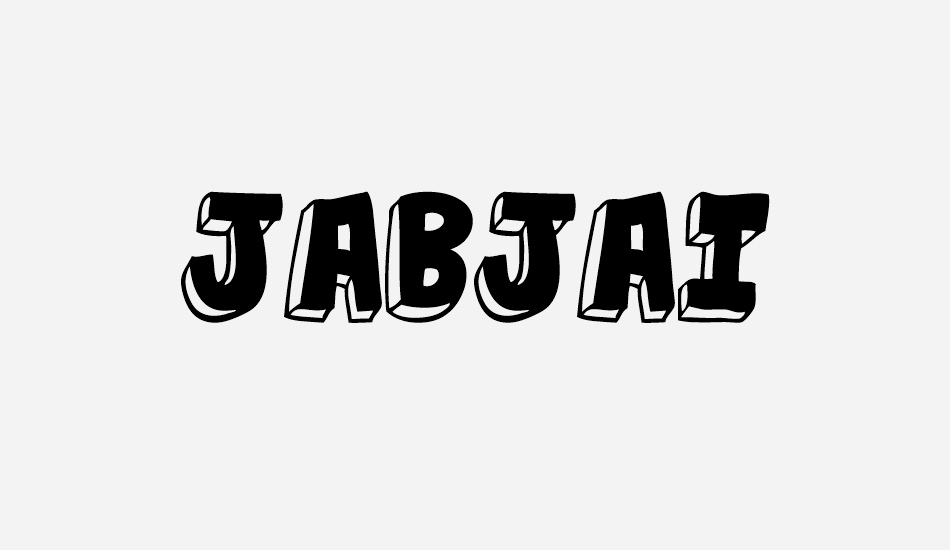 jabjai font big