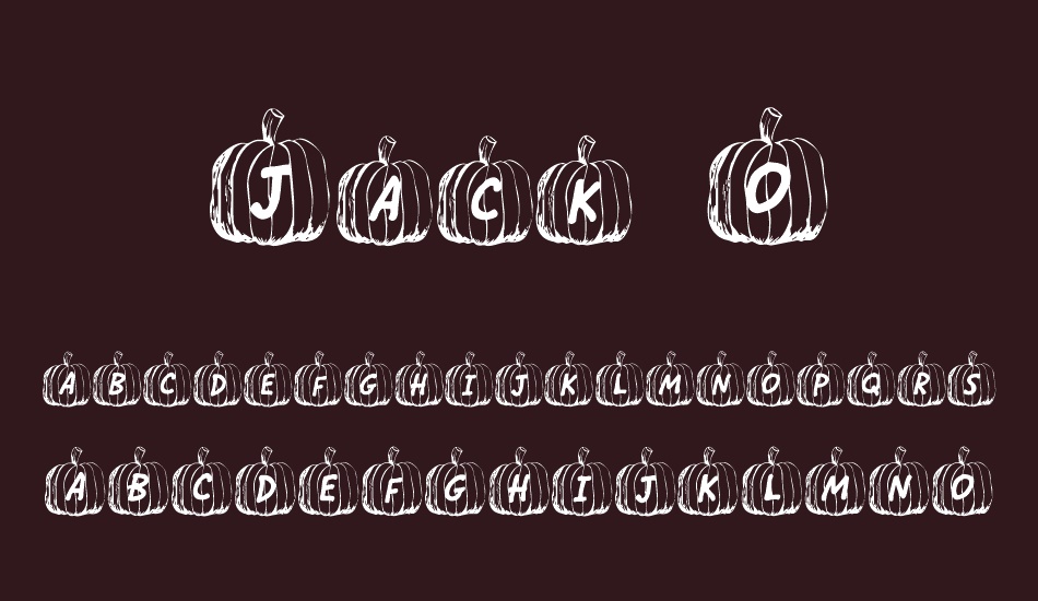 Jack O font