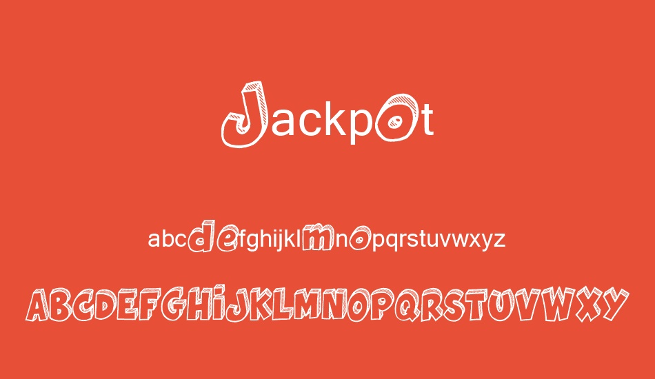 Jackpot Demo font