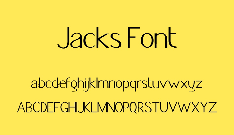 Jacks Font font