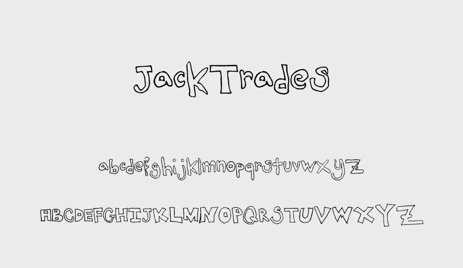 JackTrades font