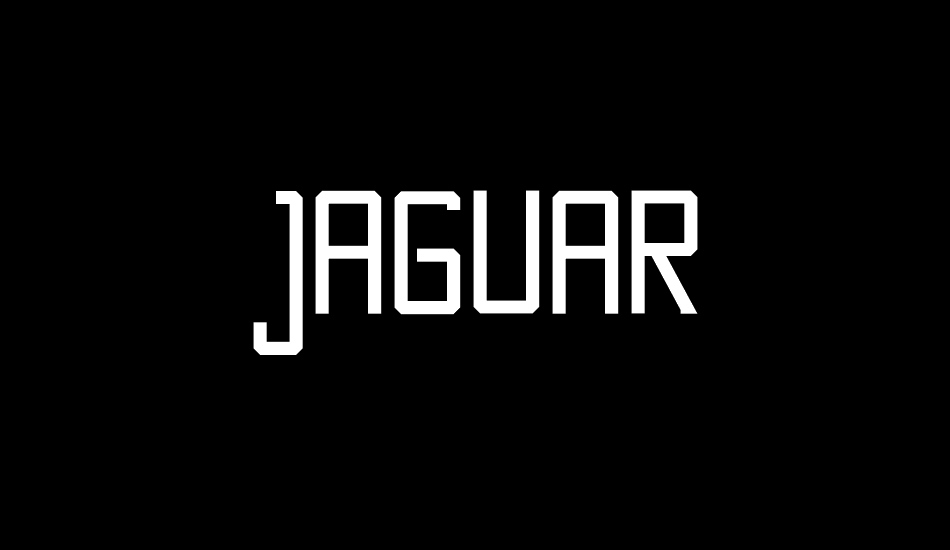 JAGUAR font big