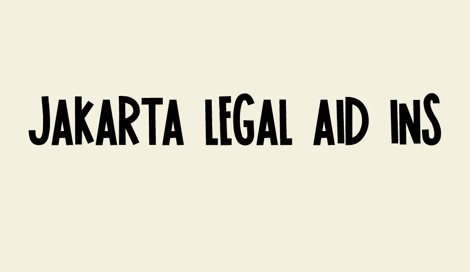 JAKARTA LEGAL AID INSTITUTE font big