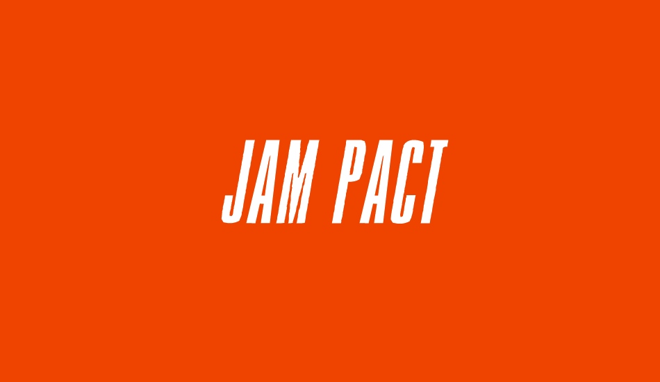 Jam Pact font big