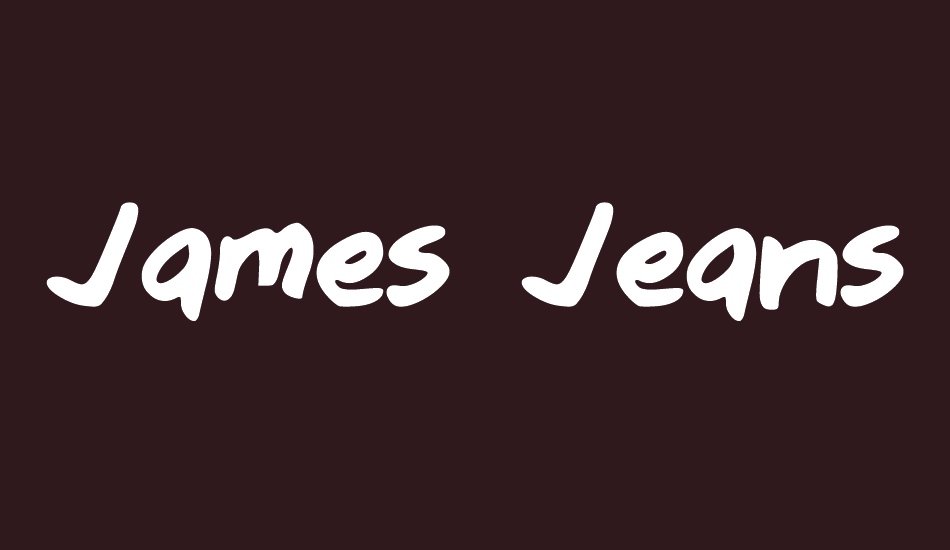 James Jeans font big