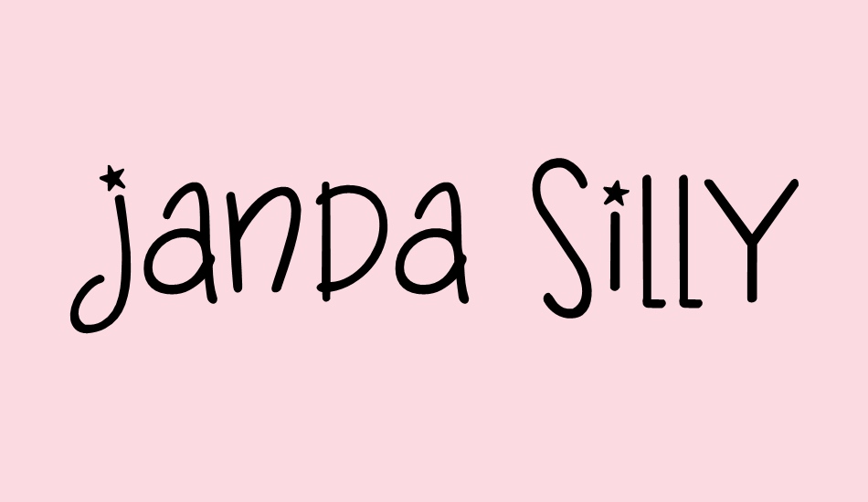 Janda Silly Monkey font big