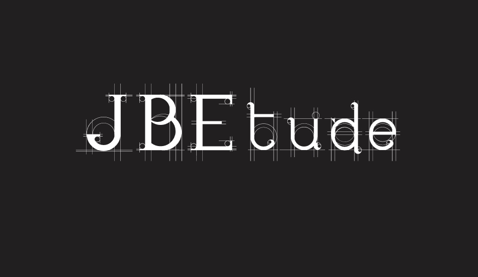 JBEtude font big