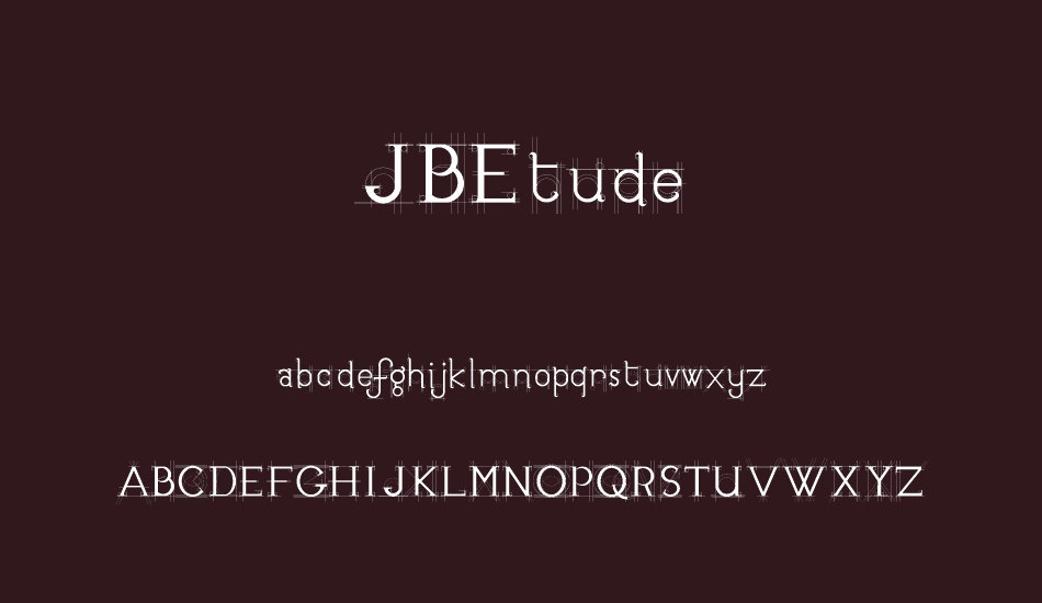 JBEtude font