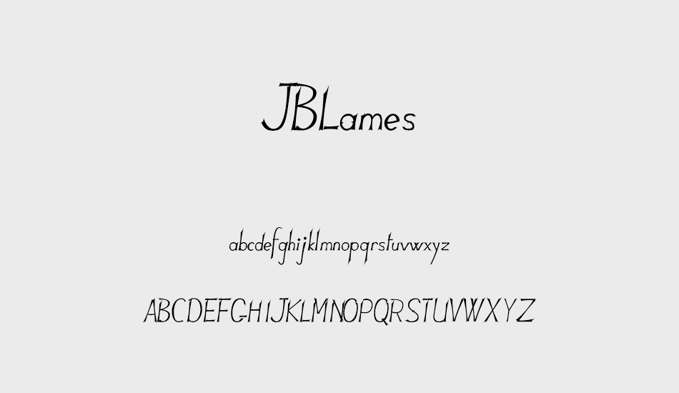 JBLames font