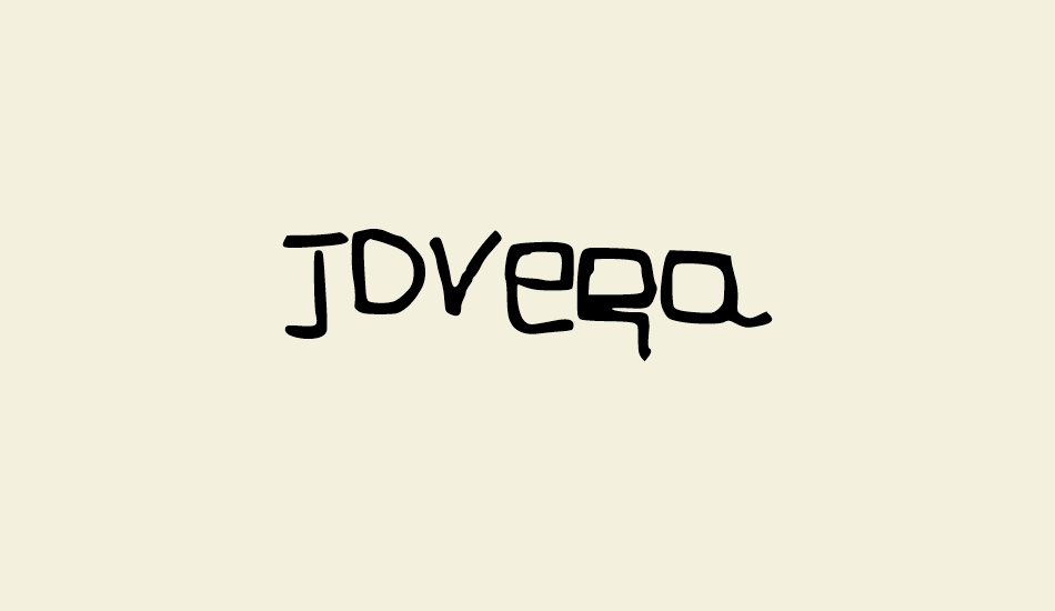 JDVega font big