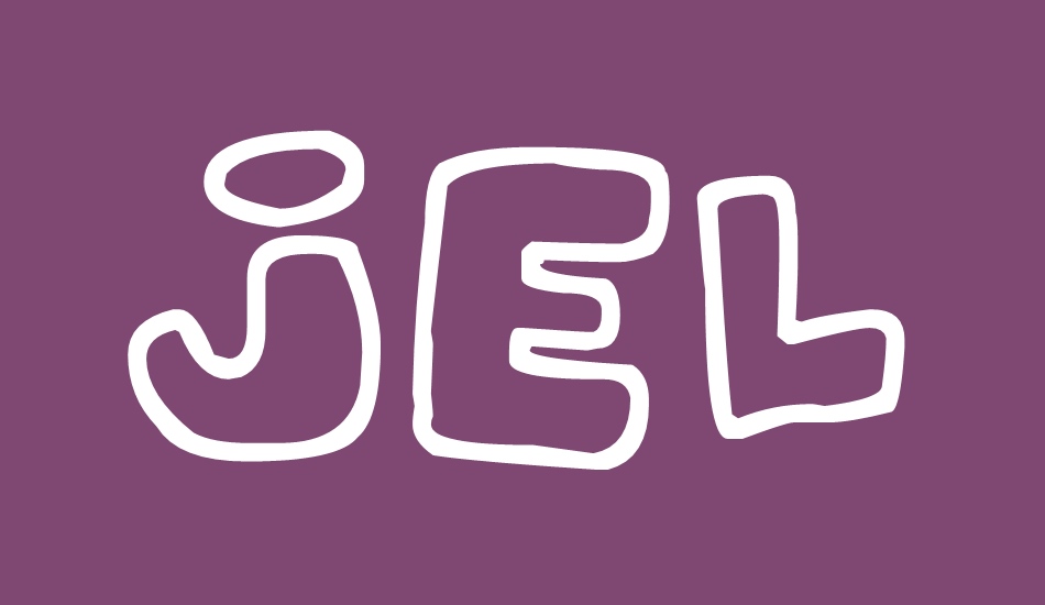 Jelly Wobblers font big