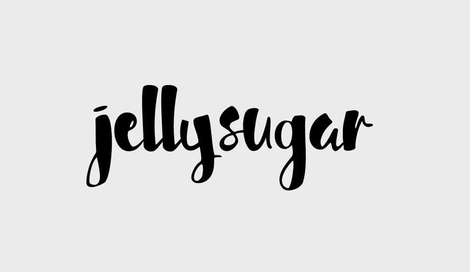 jellysugar Free Demo font big