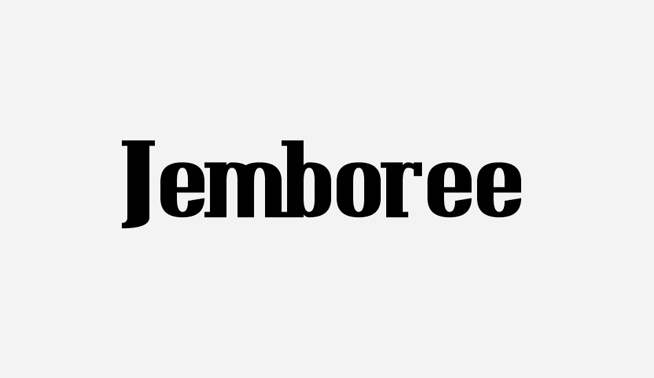 Jemboree font big