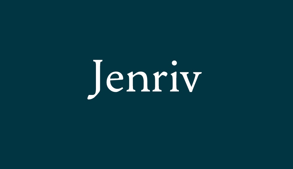 Jenriv font big