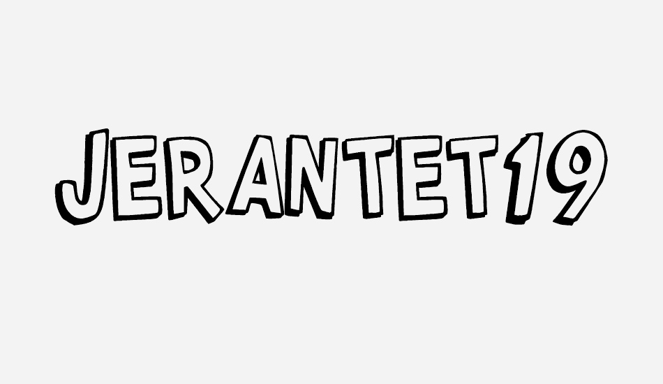 Jerantet1977 font big