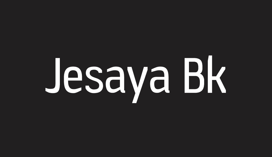 Jesaya Bk font big