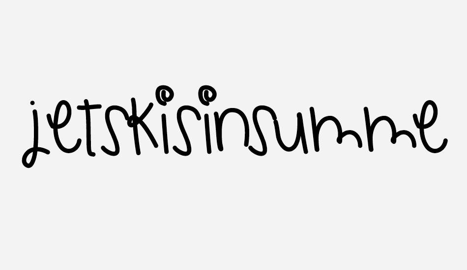 JetskisInSummer font big