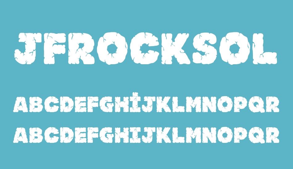 JFRockSolid font